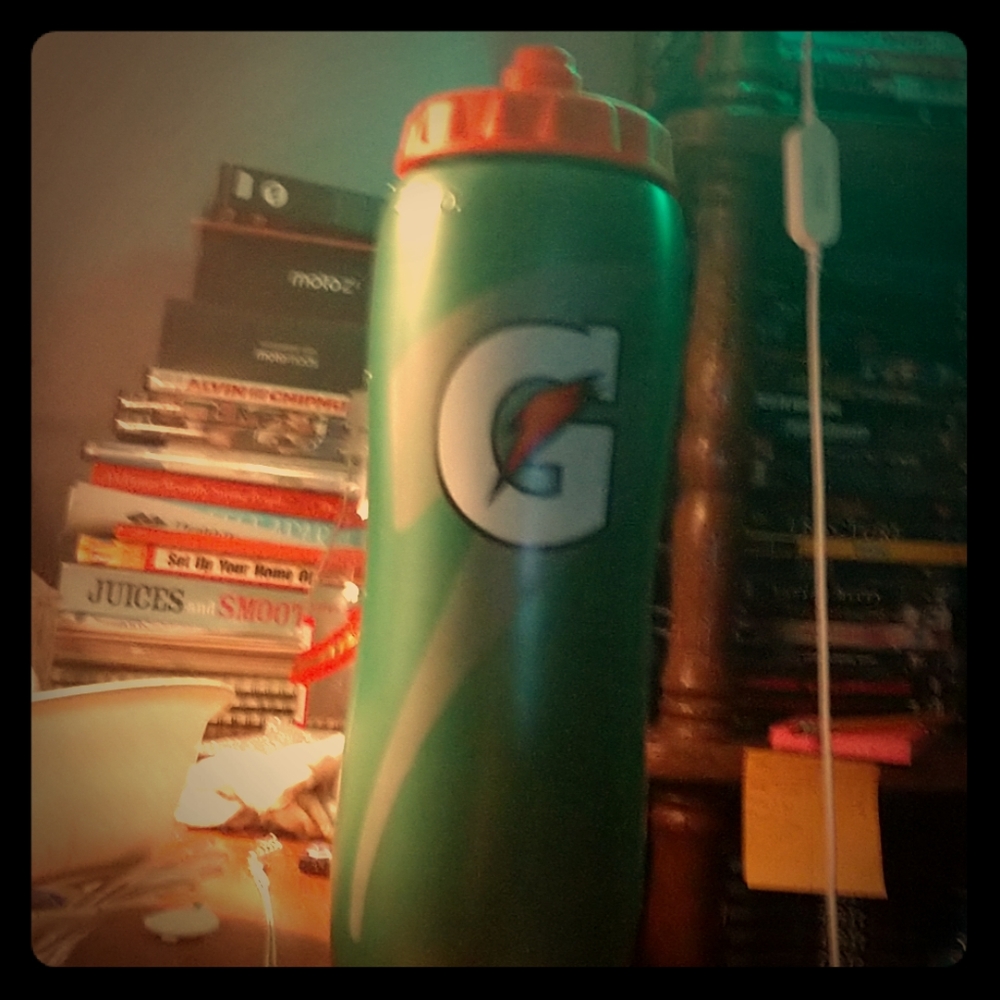 Gatorade water bottle